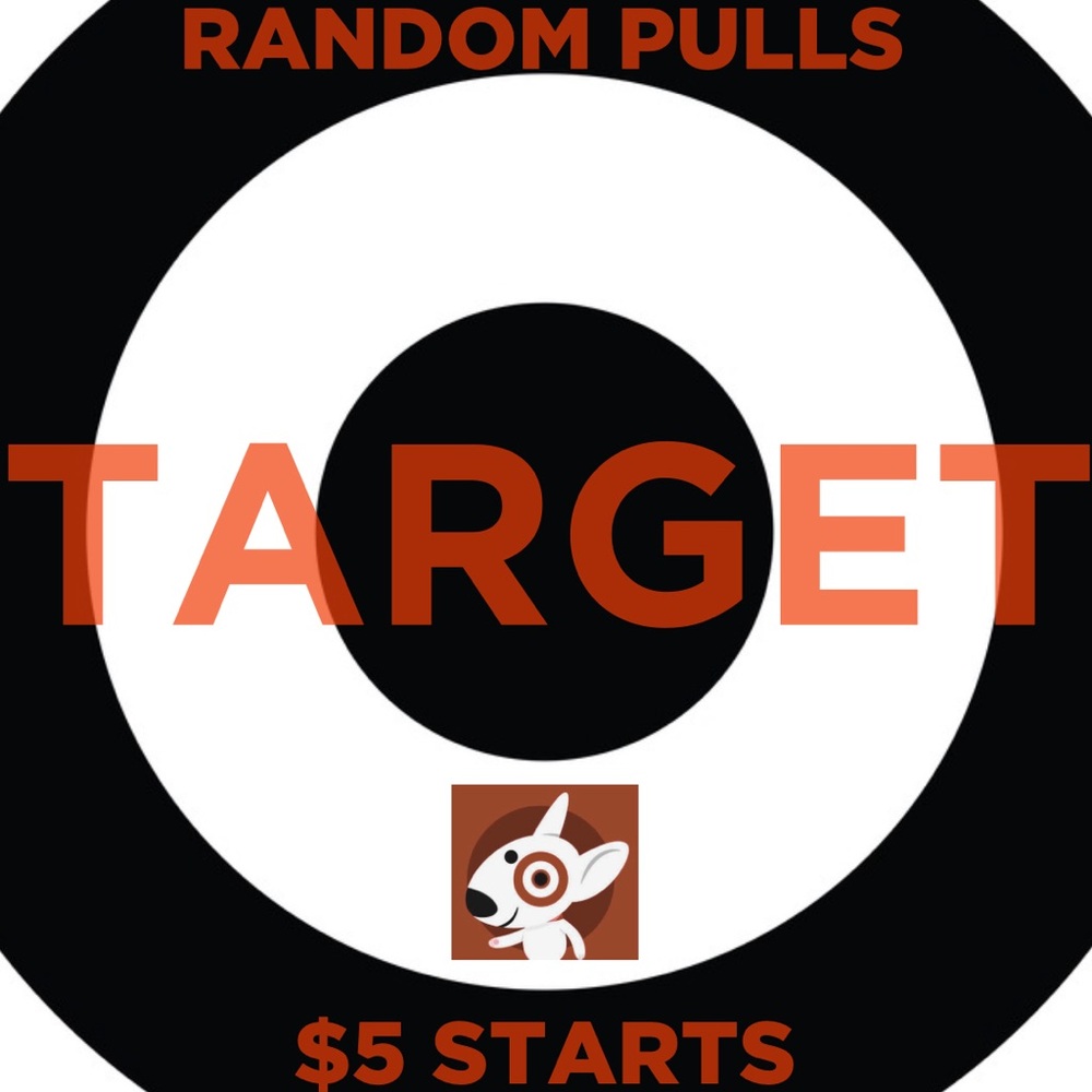 LIKE TO NOTIFY!! RANDOM PULL TARGET $5-20 STARTS!!